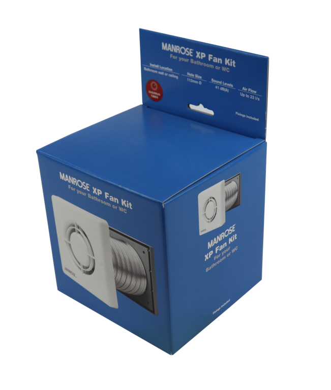 Manrose Extractor Fan + Timer