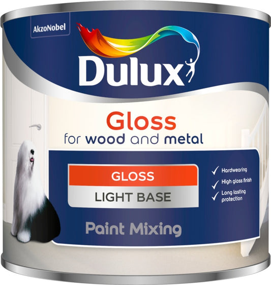 Dulux Colour Mixing Gloss Base 500ml Light
