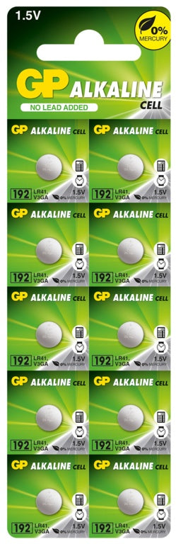 GP Alkaline C10 LR41