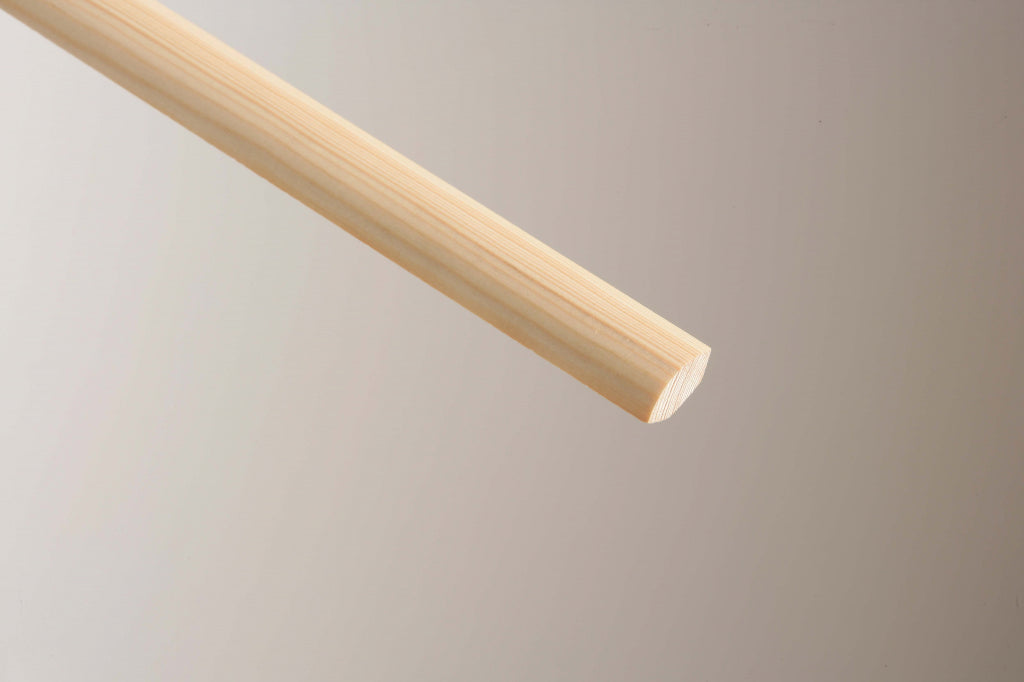 Cheshire Mouldings Quadrant Pine 18 x 18mm x 2.4m