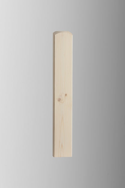 Cheshire Mouldings Newel Base Pine