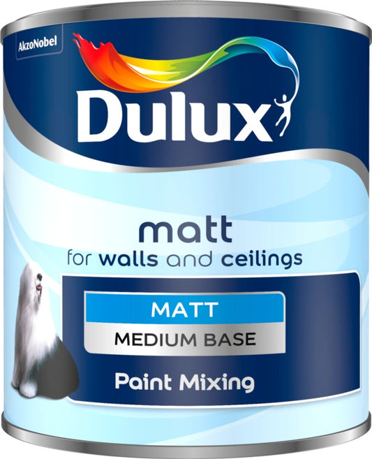 Dulux Colour Mixing Matt Base 1L Medium