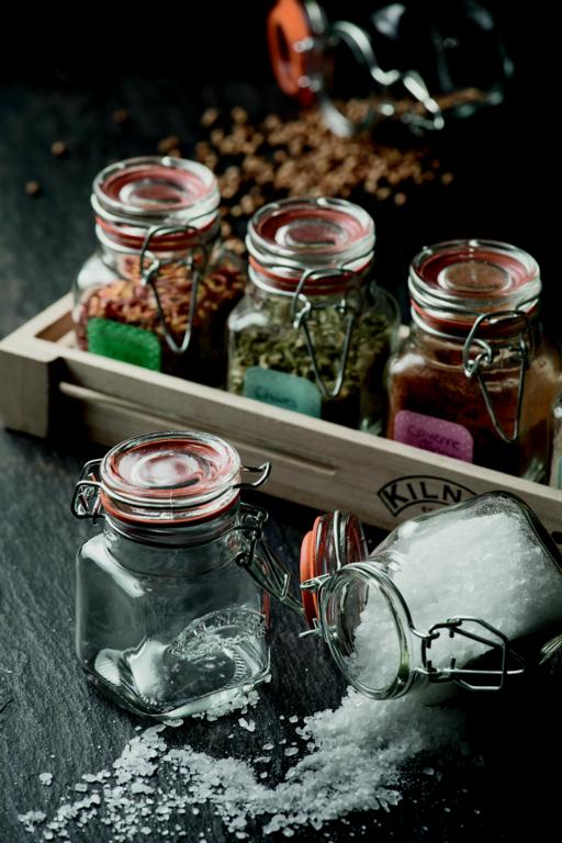 Kilner Square Spice Jar