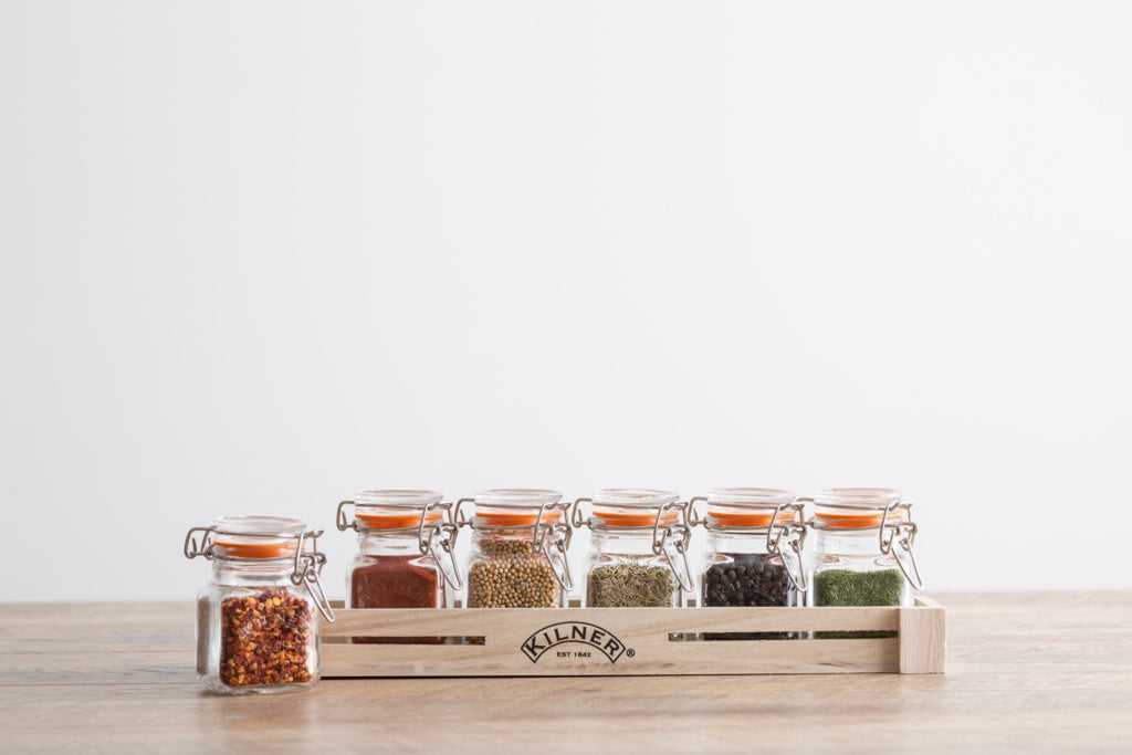Kilner Square Spice Jar