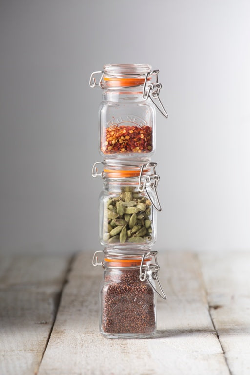Kilner Square Spice Jar