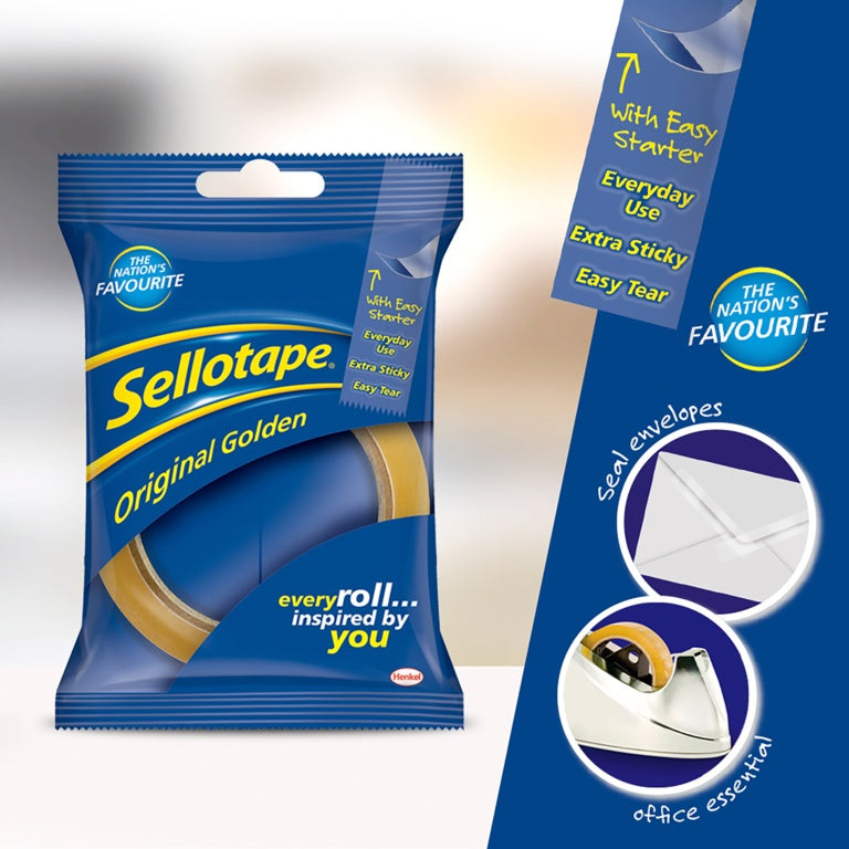 Sellotape Original Golden Tape