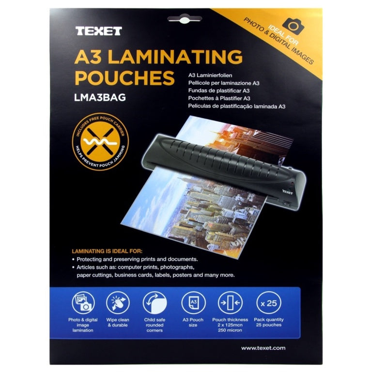 Texet Laminating Pouches A3