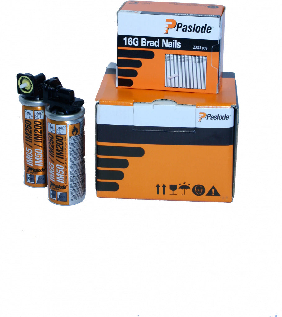 Paslode Galvanised Brads F16 x 38mm