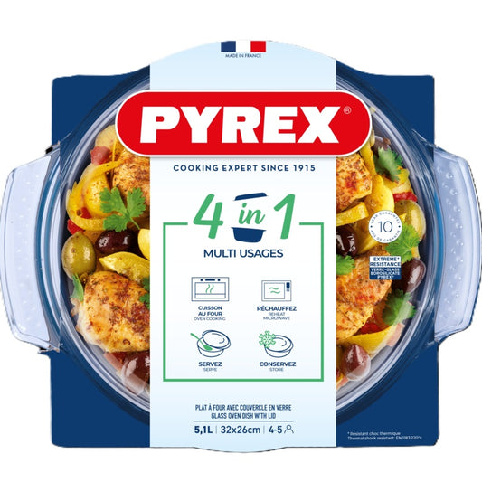 Pyrex Classic Round Casserole 5.1L