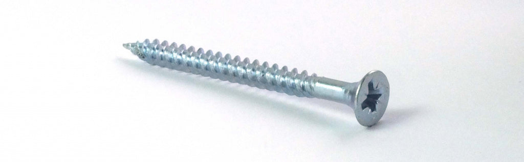Securfix Twin Thread Screws 12 x 2 ½"-6.0 x 65mm | Pack of 100