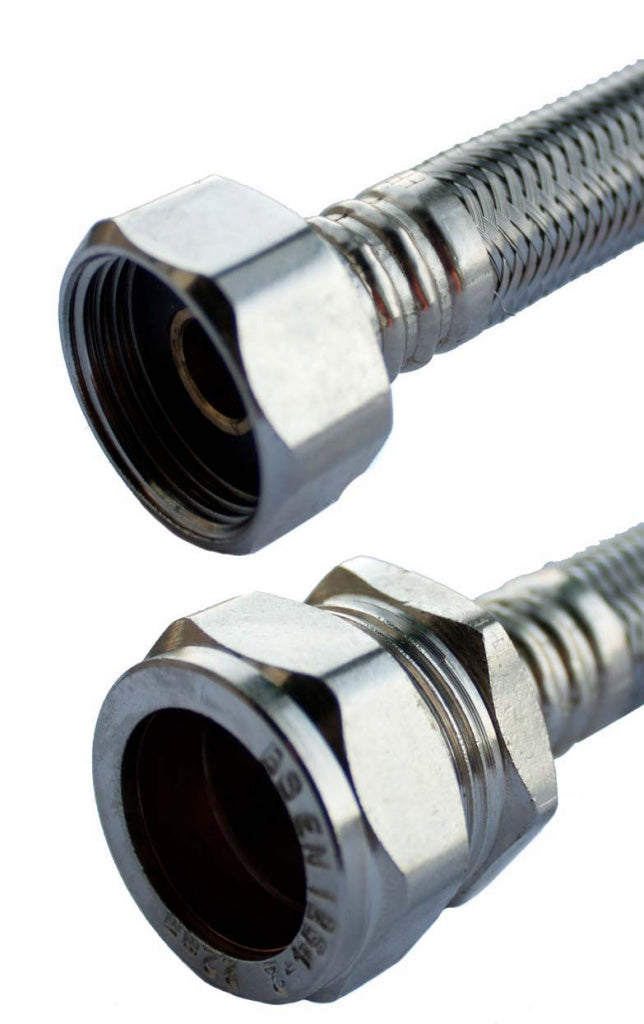 Oracstar Flexi Tap Connector 15mm x 3/4" x 50cm