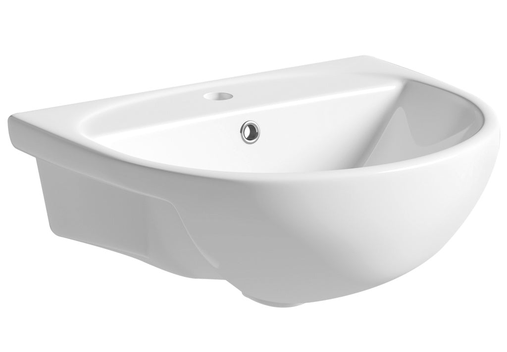 SP Cloakroom Collection Semi Recessed Basin 515mm