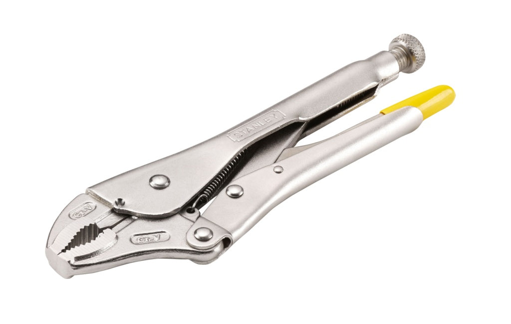 Stanley Locking Plier Curved Jaw 225 mm