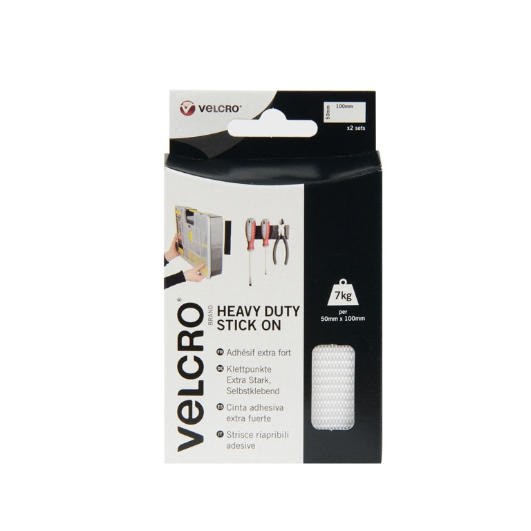 VELCROÂ® Heavy Duty Stick On Strips