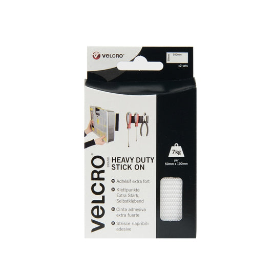 VELCROÂ® Heavy Duty Stick On Strips