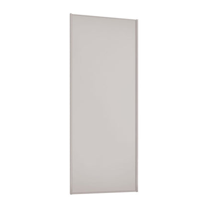 Spacepro Classic Single Panel Sliding Wardrobe Door - Cashmere Frame, Cashmere Panel - 2260mm image 1