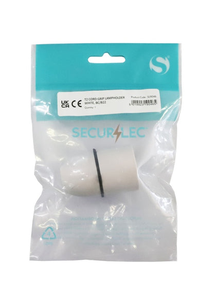 T2 Cord Grip Lampholder White
