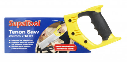 SupaTool Tenon Saw 10"(250mm) x 13TPI