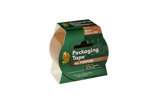 Duck Tape All Purpose Packaging Tape 50mm x 25m
