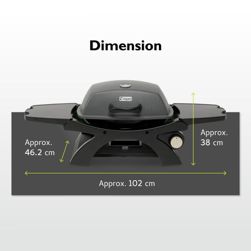Tepro Abington Portable Gas BBQ image 7