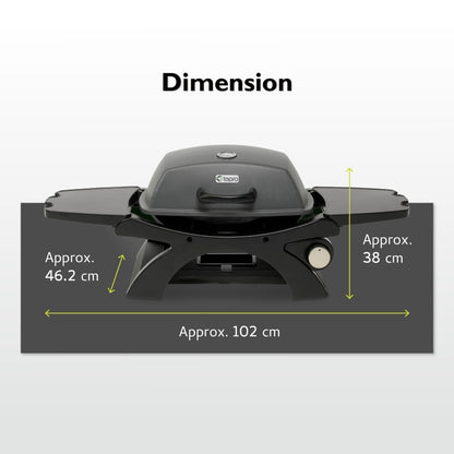 Tepro Abington Portable Gas BBQ image 7