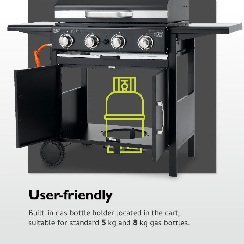 Tepro Mayfield 4 Burner Gas BBQ