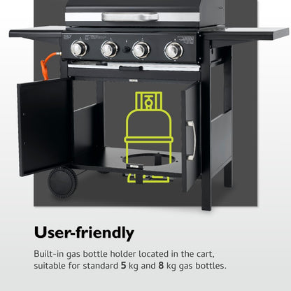 Tepro Mayfield 4 Burner Gas BBQ
