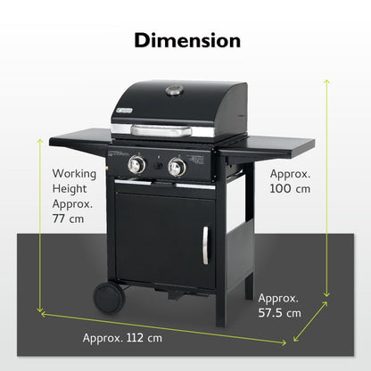 Tepro Mayfield 2 Burner Gas BBQ image 15