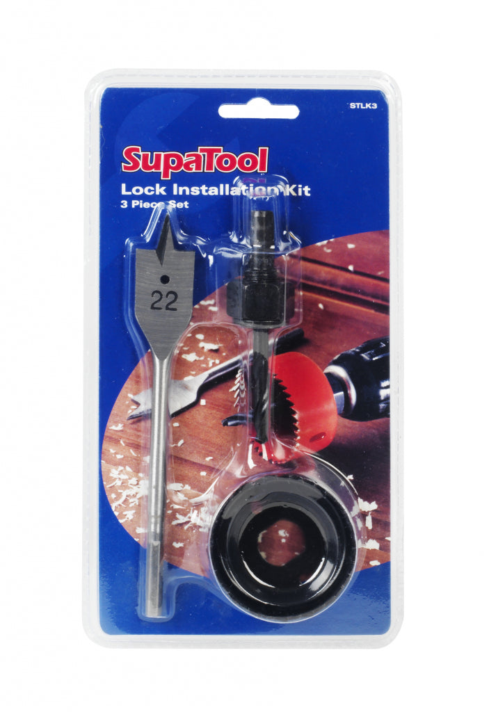 SupaTool Lock Installation Kit 3 Piece
