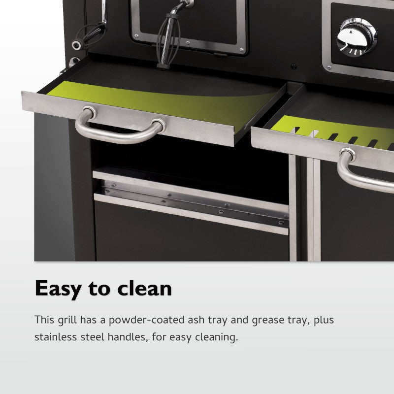 Tepro Toronto Kombi Gas & Charcoal BBQ