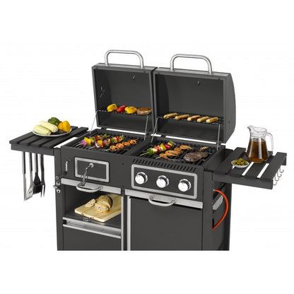 Tepro Toronto Kombi Gas & Charcoal BBQ