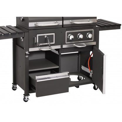 Tepro Toronto Kombi Gas & Charcoal BBQ