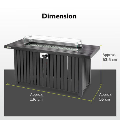 Tepro Topeka XL Gas Fire Pit