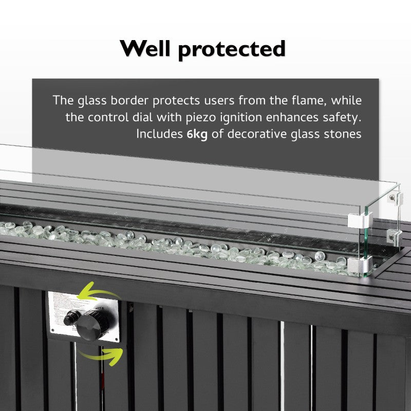 Tepro Topeka XL Gas Fire Pit