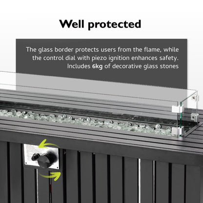 Tepro Topeka XL Gas Fire Pit
