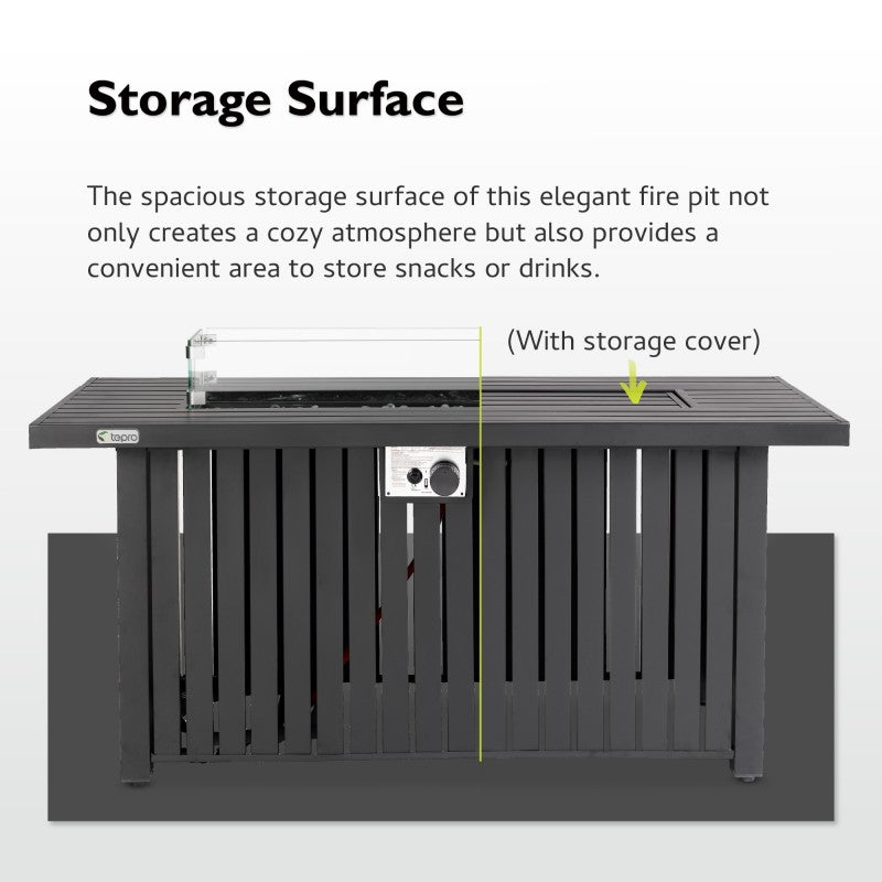 Tepro Topeka XL Gas Fire Pit