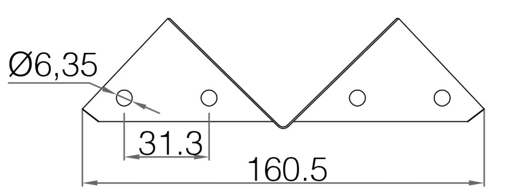 Picardy Arris Rail Bracket