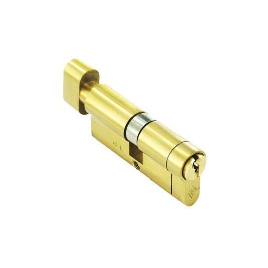 Snap Safe Thumbturn Cylinder Brass