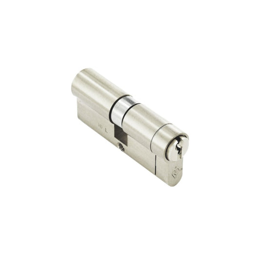 Smiths Locks BS 1* Star Euro Double Cylinder Nickel 40 x 40mm