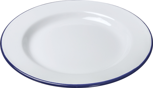 Falcon Dinner Plate - Traditional White 20cm x 1.5D