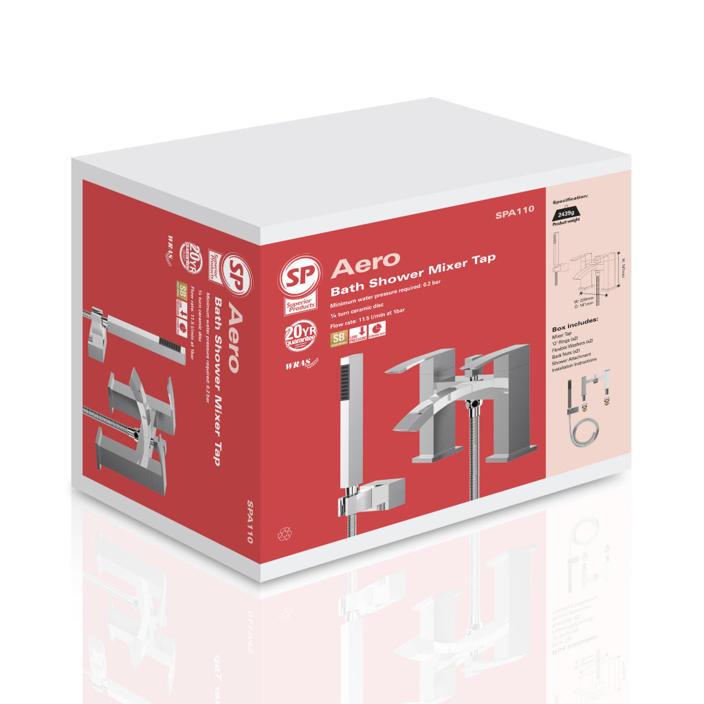 SP Aero Bath Shower Mixer Tap