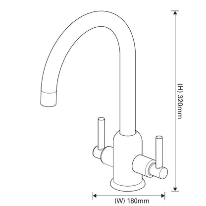 SP Turner Mono Mixer Sink Tap