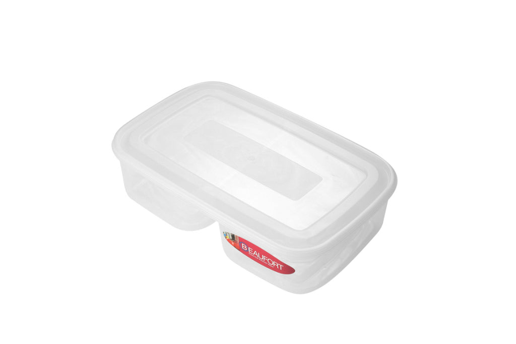 Beaufort Food Container Square 2 Section 1.3L