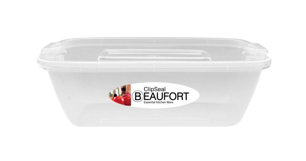 Ultra Food Container Rectangular Clipped Lid 2L