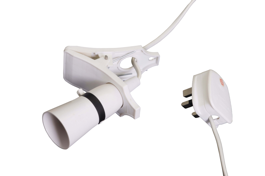 Securlec Clip on Lamp With 2m Flex & Plug