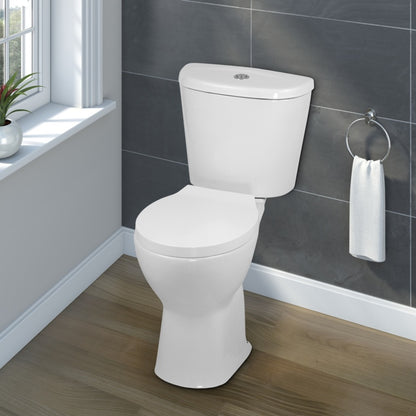 SP Pure Comfort Height One Box Toilet, Seat and Cistern