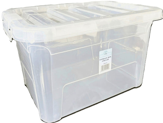 TML Storage Box & Clear Lid 24L