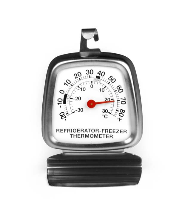 Zodiac Square Freezer Thermometer (-30 Deg To 30Deg)