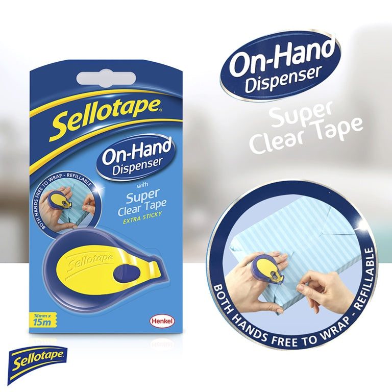 Sellotape On Hand Dispenser