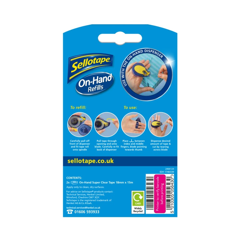 Sellotape On Hand Refill